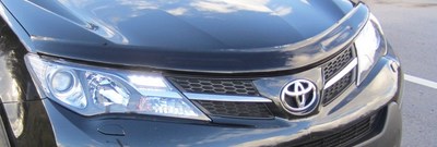 Дефлектор капота тёмный Toyota RAV4 (2013 по наст.)