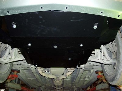 Защита картера Cadillac SRX 4 V-3,0 (2010-)+КПП