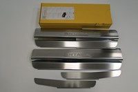 Накладки на пороги Opel (опель) Antara II/Chevrolet (Шевроле) Captiva (каптива) II (2011- ) серия 08 (нержавеющая сталь) 