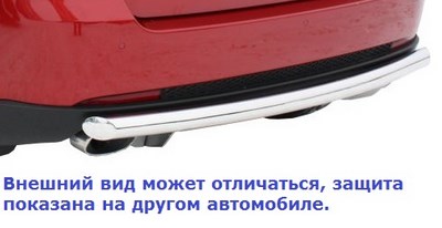 Защита переднего бампера d=60 мм для Geely Emgrand Х7 2013- ― PEARPLUS.ru