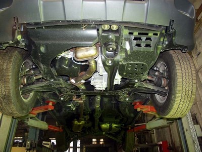 Защита картера Ford (Форд) Maverick, V-2, 0; 2, 3; 3, 0 (2000-2004) / Escape (01-04) ― PEARPLUS.ru