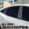 Молдинг боковых стоек (карбон)  Hyundai (хендай) Santa Fe (санта фе) (2012 по наст.) 