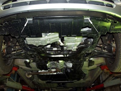 Защита картера Honda (Хонда) Jazz Кузов GD V-1,2; 1,4 (2001-2008)