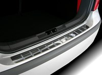 Накладки на задний бампер Volkswagen (фольксваген) Polo V 5d FL (2014- ) серия 10