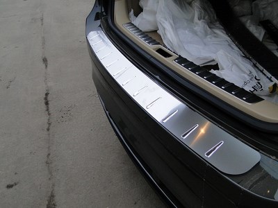 Накладки на задний бампер BMW X6  (2008- )