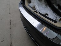 Накладки на задний бампер BMW (бмв) X6  (2008- ) 