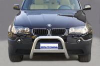 Защита бампера передняя.  BMW  X3 (2003 по наст.)