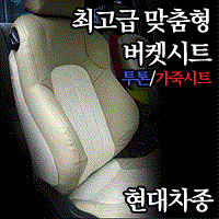 Двухцветные ковшеобразные кожаные сиденья Hyundai Santa Fe (2012 по наст.)