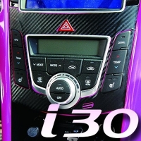 Накладка на аудио панель Hyundai i30 (2012 по наст.)