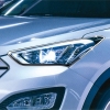 Молдинг передних фар Hyundai (хендай) Santa Fe (санта фе) (2012 по наст.) 