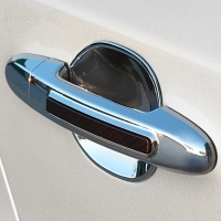 Накладки на ручки дверей + защита от царапин  Volkswagen Tiguan (2007 по наст.)