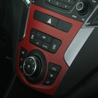 Накладка на аудио панель  Hyundai Santa Fe (2012 по наст.)