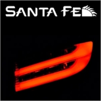 Светодиодные отражатели в бампер Hyundai Santa Fe (2012 по наст.)