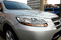 Реснички передних фар.  Hyundai  Santa Fe (2006-2010)