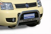 Защита бампера передняя.  	 Fiat 	 Panda (2007 по наст.)
