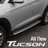  Боковые пороги,оригинал + крепления,  Hyundai Tucson (2015 по наст.)