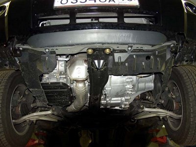 Защита картера Nissan (ниссан) X-Trail (Ниссан Икстрейл) V-2, 0; 2, 5; 2, 2TD (2001-2007) ― PEARPLUS.ru
