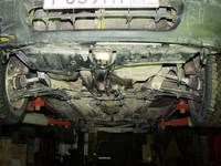 Защита картера Nissan (ниссан) Micra (микра) (Ниссан Микра) , V-1, 0 АКПП/МКПП (08/1992-02/2003) 
