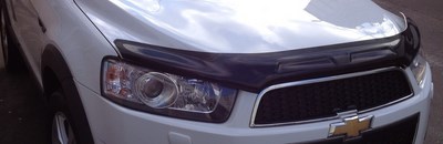 Дефлектор капота тёмный Chevrolet (Шевроле) Captiva (каптива) (2012 по наст.) SKU:167878qw ― PEARPLUS.ru