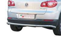 Защита  бампера задняя.  Volkswagen Tiguan Sport (2007-2010) 