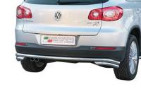 Защита  бампера  задняя.  Volkswagen 	 Tiguan Sport  (2007-2010) 