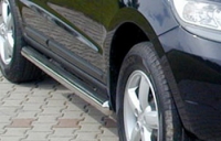 Боковые подножки(пороги)  Hyundai 	 Santa Fe (2006-2010)