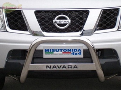 Защита бампера передняя Nissan (ниссан) Navara (навара) (2005-2010) 
