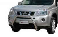 Защита бампера передняя. Nissan  X-Trail (2007-2010)