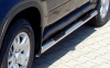 Боковые подножки (пороги) 76мм Nissan (ниссан) X-Trail (2011 по наст.) 