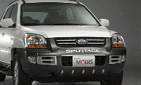  Защита бампера передняя  Kia (киа) 	Sportage (2004-2008) 