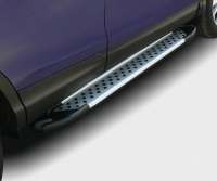 Пороги алюминиевый профиль,,Nissan Qashqai 2014-