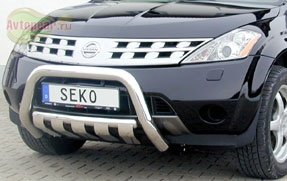 Защита бампера передняя Nissan (ниссан) Murano (мурано) (2005-2008) 