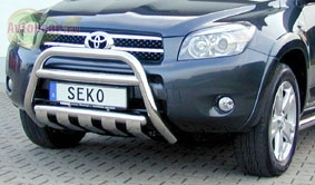 Защита бампера передняя Toyota (тойота) RAV4 (рав 4) (2006-2009) 