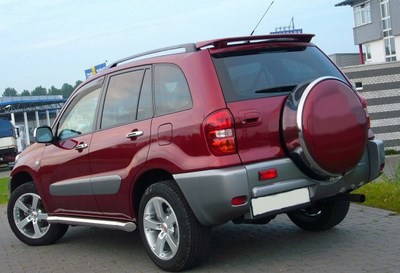 Чехол запасного колеса (крышка не окрашена) 225/65 R17 Toyota (тойота) RAV4 (рав 4) (2006-2012) ― PEARPLUS.ru