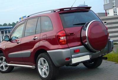 Чехол запасного колеса (крышка не окрашена) 225/70 R16 Toyota (тойота) RAV4 (рав 4) (2006-2012) ― PEARPLUS.ru
