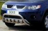 Защита бампера передняя. Mitsubishi (митсубиси) 	 Outlander (оутлендер) (2007-2010) SKU:839af