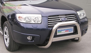 Защита бампера передняя Subaru (субару) Forester (форестер) (2002-2007) 