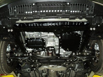 Защита картера Toyota Corolla (Тойота Королла)(06-13-)/Avensis(09-)/Auris(06-13-)/ Verso(09-13-), V-все + КПП