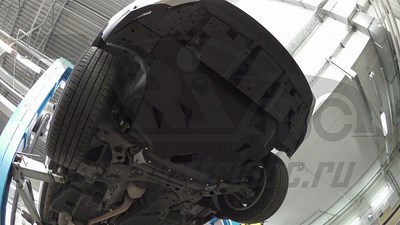 Защита картера двигателя и кпп Lexus NX, V-2.5hib,2,0; 2,0t (2014-)(композит 6 мм)