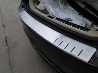 Накладки на задний бампер с загибом BMW (бмв) X6 (E71) 2008- SKU:181552qw