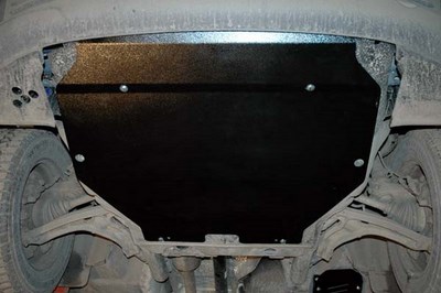 Защита картера VW Т5 4motion-для машин с пыльником V- 2, 0; 2, 5 (2005-2010) +КПП ― PEARPLUS.ru