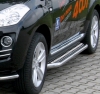 Боковые подножки (пороги)  Peugeot (пежо)  4007 (2008-2010) 