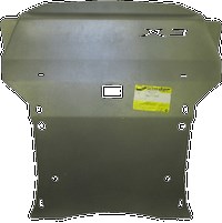Алюминиевая защита двигателя, КПП, радиатора и раздаточной коробки толщиной 5 мм BMW (бмв) X3 (X3) 3.0 F-25,  кроссовер,  полный,  TD,  АКПП,  (2010-2014) 