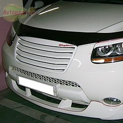 Юбка бампера нижняя Hyundai (хендай) Santa Fe (санта фе) (2006-2009) 