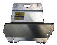 Алюминиевая защита двигателя и КПП толщиной 5 мм Subaru (субару) Outback (оутбек) 2.5 МКПП,  (2009-2012) 