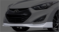 Юбка передняя под окраску  Hyundai Elantra COUPE (2013 по наст.)