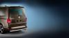 Защита бампера задняя, нерж. сталь, цвет: Матовый, 60мм Volkswagen (фольксваген) T5 Transporter/Multivan (2003/2009 по наст.) 