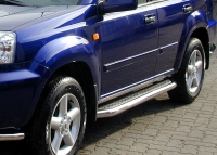 Боковые подножки(пороги) Nissan 	 X-Trail (2004-2007) SKU:5975qw