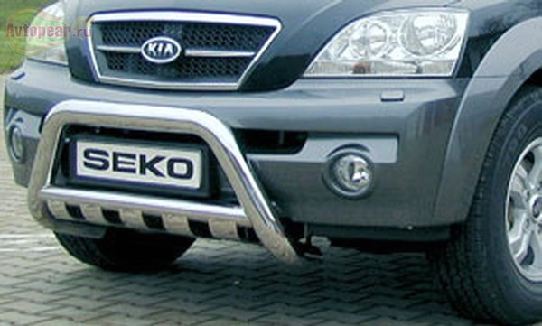  Защита бампера передняя 	 Kia (киа) 	 Sorento (2002-2006) 