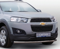 Защита переднего бампера труба d60,Chevrolet Captiva 2014-